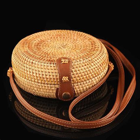 bali rattan bags handmade.